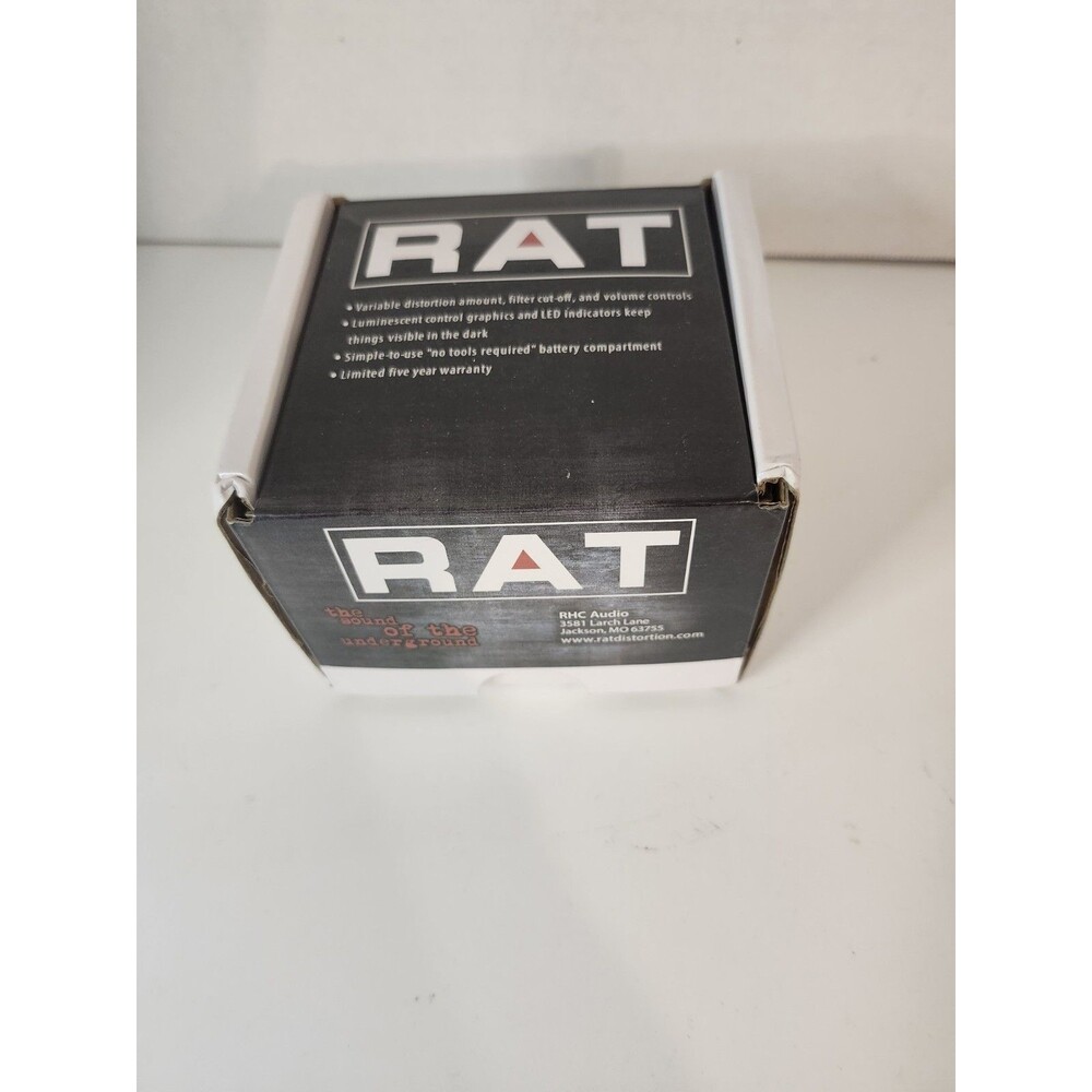 PROCO Rat 2 Distortion RAT－II RAT 2  AC－DCl Guitar Effect Pedal